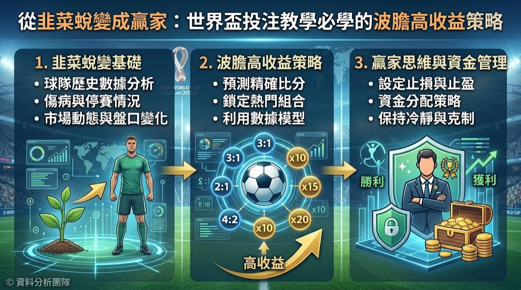世界盃投注教學必學的波膽高收益策略 世界盃投注教學必學的波膽高收益策略