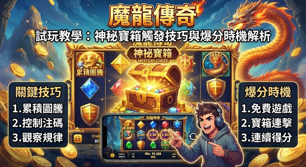 神秘寶箱觸發技巧與爆分時機解析 神秘寶箱觸發技巧與爆分時機解析